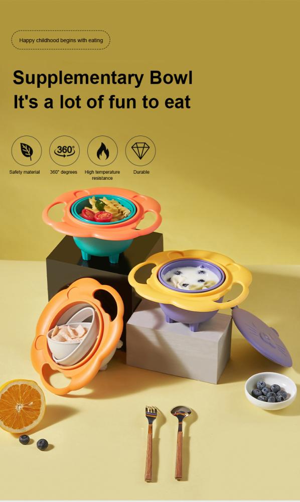 Gyro Bowl - To έξυπνο Μπολ για Παιδιά, που συγκρατεί στη Θέση του το Γεύμα - skroutz cyprus - skroutz.com.cy