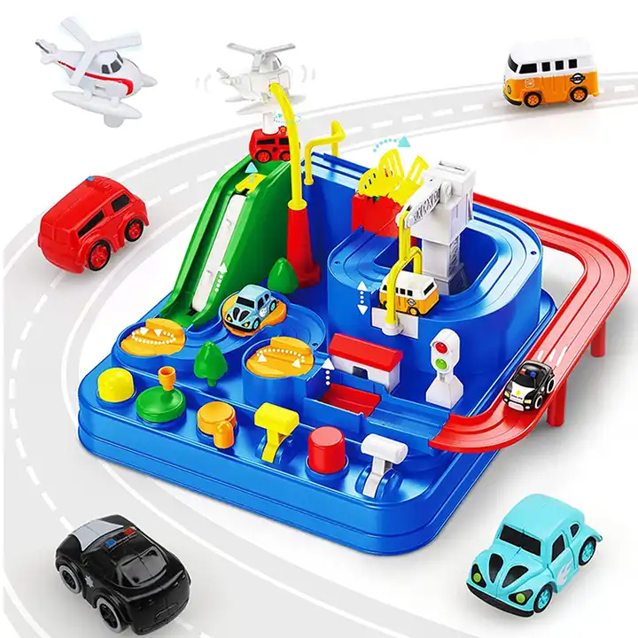 Cars Race Track Toys for Kids 3-8 Year Old Boys Girls Gifts Car Adventure City Rescue Preschool Educational Toys - skroutz.com.cy