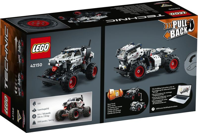 Lego Technic Monster Jam Monster Mutt Dalmatian 42150 για 7+ ετών