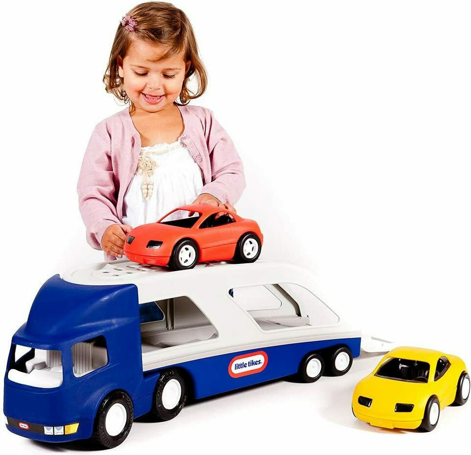 Little Tikes Μεγάλη Νταλίκα Μπλε με Αυτοκίνητα - skroutz cyprus - skroutz.com.cy