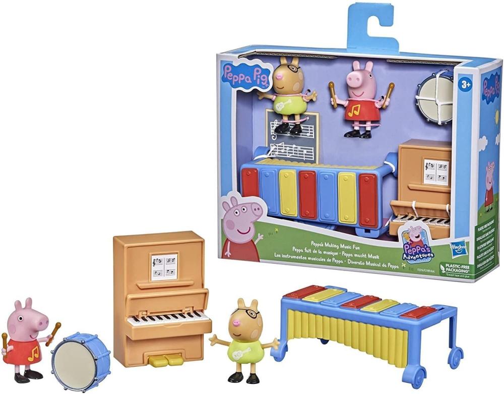 Σετ Peppa Pig - Peppa's Moments Making Music Fun Preschool Toy F2216