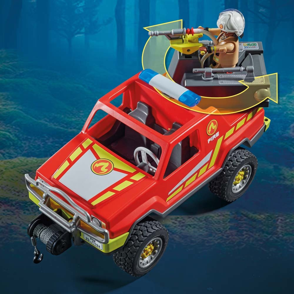 Playmobil City Action Πυροσβεστικό Όχημα Υποστήριξης 71194 για 4-10 ετών