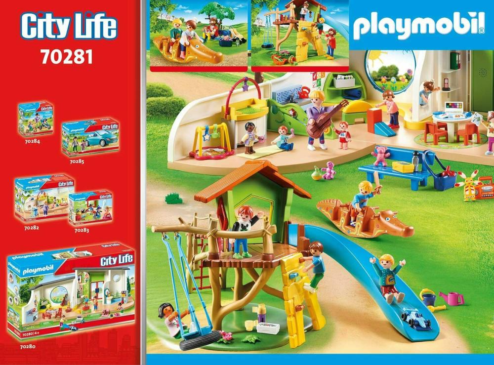 Playmobil City Life Playground για 4+ ετών 70281