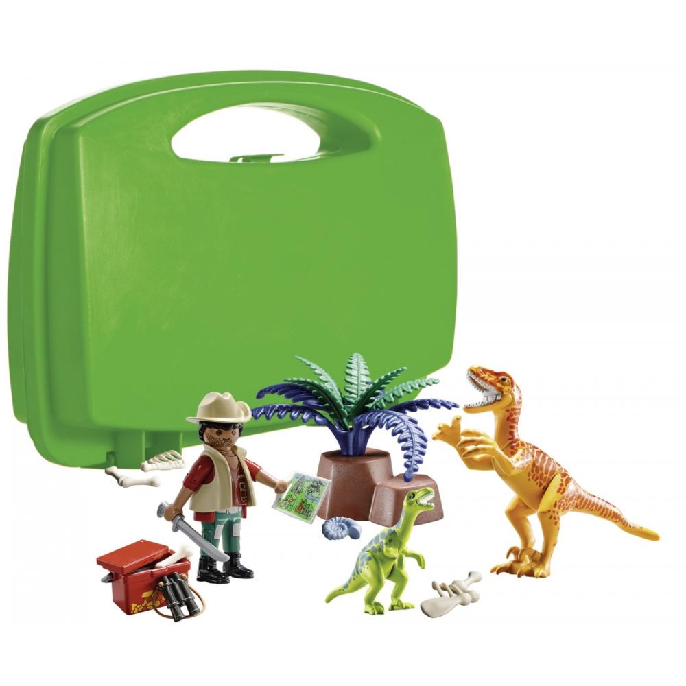 Playmobil Dinos Rise 70108 Maxi Βαλιτσάκι Εξερευνητής και δεινόσαυροι για 4+ ετών