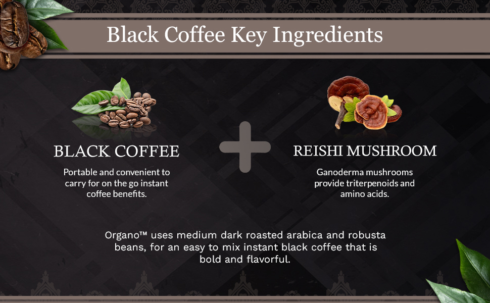 Στιγμιαίος Καφές Black Coffee Gourmet της Organo Gold - skroutz