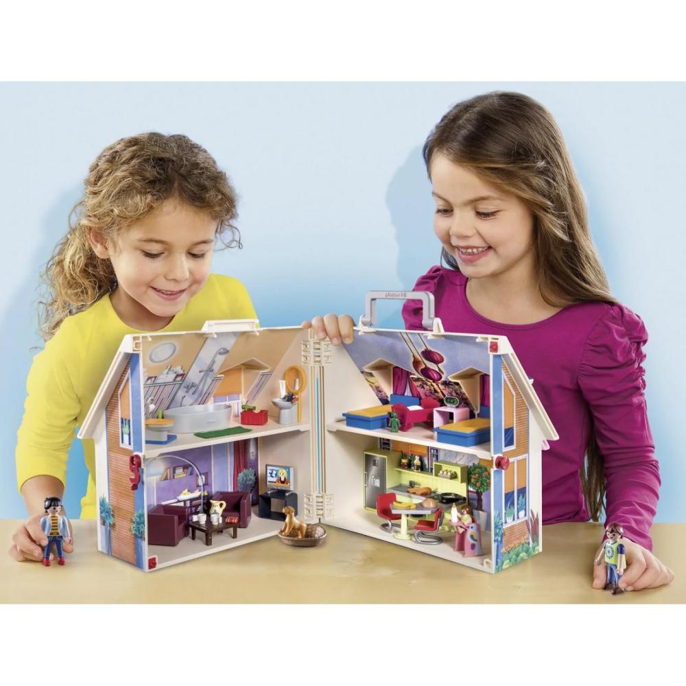 Playmobil Dollhouse Μοντέρνο Κουκλόσπιτο για 4-10 ετών 70985