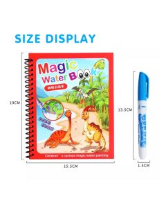 Childrens Magic Colorful Water Book - Dinosaur - skroutz cyprus - skroutz κύπρου