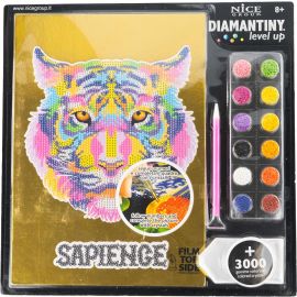 DIAMANTINY 96004 Level Up Nice Group Creative Art Diamond Painting Kit creates mosaic POP Tiger Multicolor - skroutz.com.cy