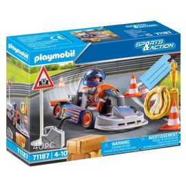 Playmobil Sports Action Gift Set Αγωνας Go-Kart 71187 για 4+ ετών - skroutz cyprus - skroutz.com.cy