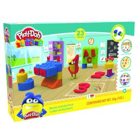 Play-Doh Blocks Letters & Numbers Activity Pack bld-3402 - skroutz cyprus