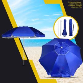 Ομπρέλα Θαλάσσης 220cm Αλουμινίου - Sun Beach Umbrella Aluminium Pole - Skroutz.com.cy