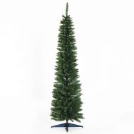 Χριστουγεννιάτικο Δέντρο 1.80 m Slimline Χρώματος Πράσινο HOMCOM 830-182 - skroutz.com.cy | skroutz κύπρου