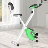 Αναδιπλούμενο Μαγνητικό Ποδήλατο Γυμναστικής Χρώματος Πράσινο HOMCOM A90-192GN - skroutz.com.cy