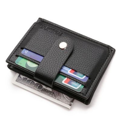 Business Men Credit Card High Quality PU Leather Wallet - skroutz.com.cy