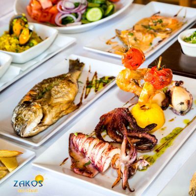 Ψάρι για 2 Άτομα στο Zakos Beach Restaurant - Λάρνακα