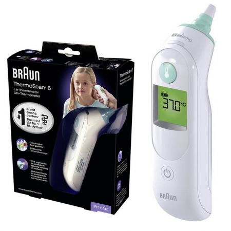 Braun ThermoScan® 6 Fever thermometer IRT-6515 - skroutz.com.cy