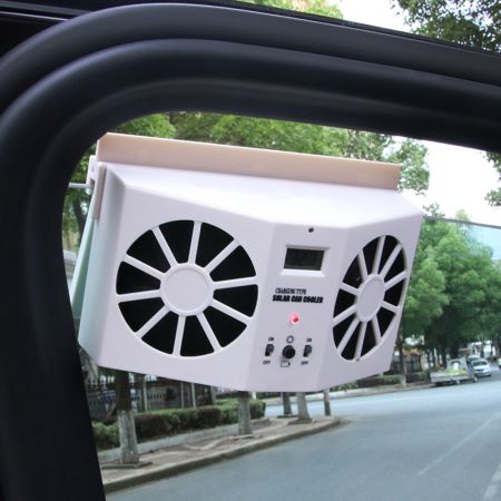 Solar Car Powered Fan Cooler - skroutz.com.cy