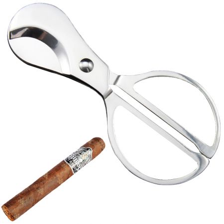 Classic Stainless Steel Cigar Cutter Cigar Scissor - cigars cyprus - skroutz.com.cy