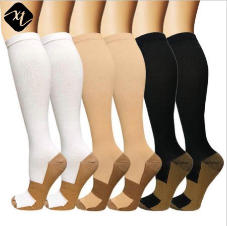 Κάλτσες Διαβαθμισμένης Συμπίεσης - Αντιθρομβωτικές 20-30mmhg Compression Medical Men Women Socks - XXL - skroutz κύπρου - skroutz.com.cy