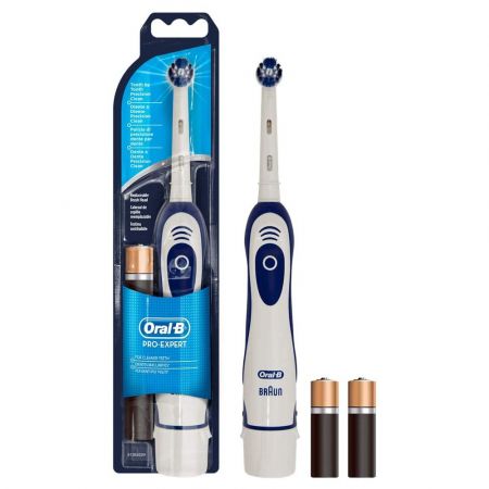 Oral-B Pro Expert Battery Powered ElectricToothbrush with Replaceable 2 x AA Batteries and 1 x Precision Clean Brush Head