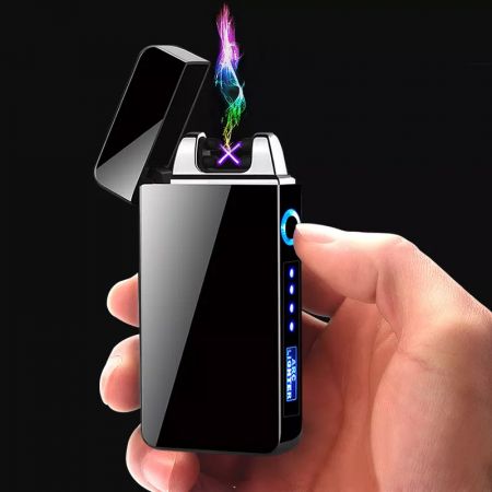 Power Display Dual arc USB Cigarette Lighter  - skroutz.com.cy