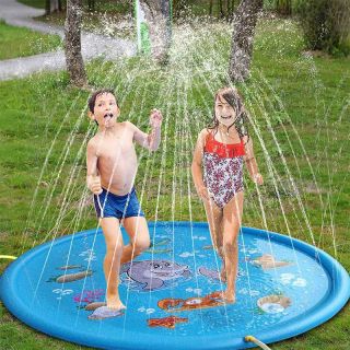 170cm Kids Inflatable Water spray pad Round Water Splash Play Pool - skroutz κύπρου - skroutz.com.cy - skroutz.gr