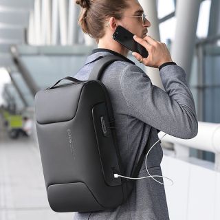 Bange Αδιάβροχη Τσάντα Πλάτης για Laptop 15.6" σε Μαύρο χρώμα - skroutz cyprus - skroutz.com.cy