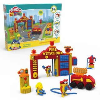 Play-Doh Blocks Fire Station Blocks Set bld-3405 - skroutz.com.cy