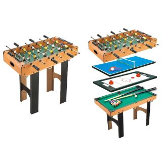 Πολυλειτουργικό Τραπέζι Παιχνιδιών 4 σε 1 HOMCOM A70-019 - skroutz cyprus - skroutz.com.cy