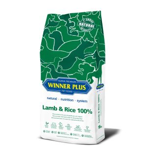 Winner Plus Lamb & Rice 100% 18kg Ξηρά Τροφή για Ενήλικους Σκύλους με Αρνί και Ρύζι - skroutz.com.cy