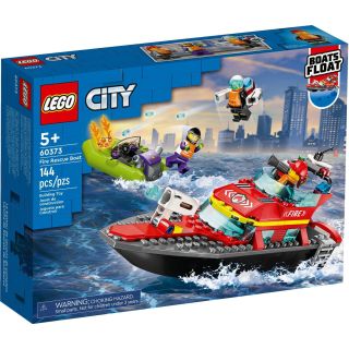 Lego City Fire Rescue Boat 60373 για 5+ ετών - skroutz cyprus - skroutz.com.cy