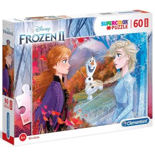 Clementoni Παζλ 60 Κομματιών Maxi Disney Frozen 2 Super Color 1200-26452 - skroutz.com.cy