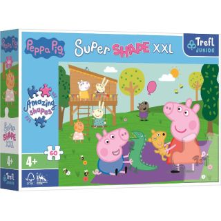 Παιδικό Puzzle Peppa Pig 60pcs για 4+ Ετών Trefl - skroutz.com.cy