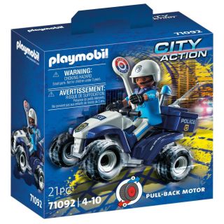 Playmobil City Action Police Quad 71092 για 4-10 ετών - skroutz cyprus - skroutz.com.cy