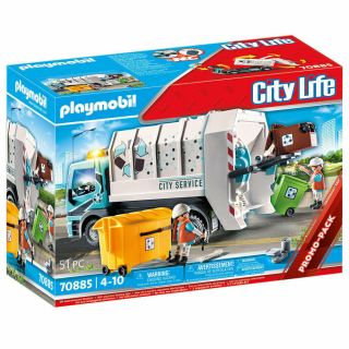 Playmobil City Life Φορτηγό Ανακύκλωσης 70885 για 4-10 ετών - skroutz.com.cy - skroutz cyprus