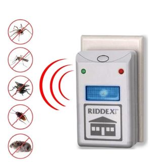 Riddex Plus Συσκευή Υπερήχων Απώθησης Τρωκτικών για Κουνούπια και Σκνίπες με Τεχνολογία Υπερήχων & Φωτάκι Νυκτός - skroutz.com.cy