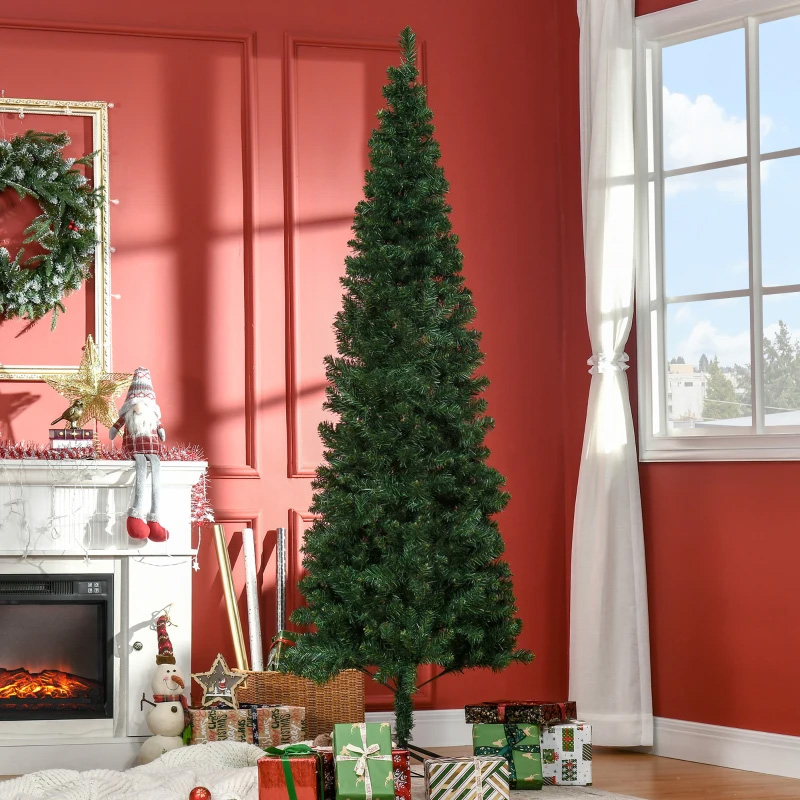 Τεχνητό Χριστουγεννιάτικο Δέντρο 210cm 631 Χοντρά Κλαδιά, Πράσινο HOMCOM 830-183 - skroutz κύπρου - skroutz.com.cy