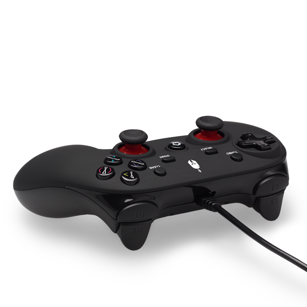 Spartan gear oplon wired controller black for pc ps3 - skroutz.com.cy