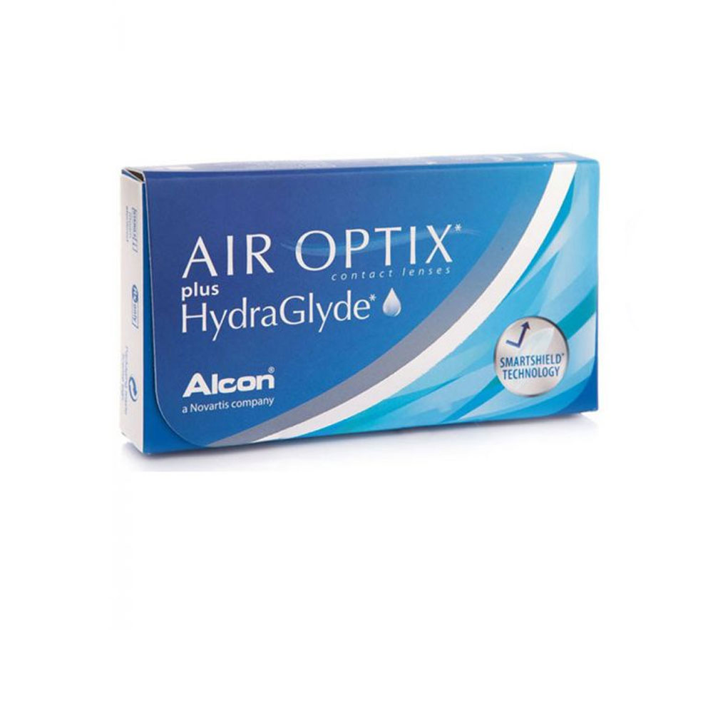 6 Μηνιαίοι Μαλακοί Φακοί Επαφής Μυωπίας Air Optix Plus HydraGlyde της Alcon