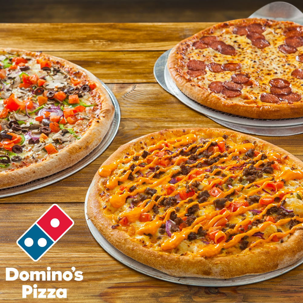 Πληρώστε 1 Domino's πίτσα και η δεύτερη δωρεάν!