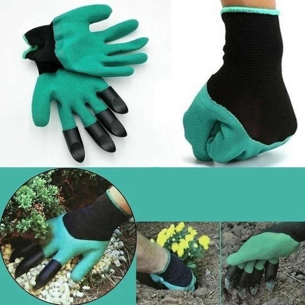 Γάντια κηπουρικής με "νύχια" για σκάψιμο - Garden Genie Gloves - 48840