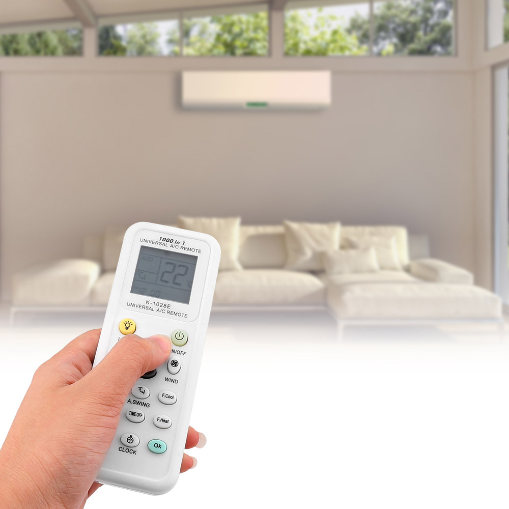 Τηλεκοντρόλ για όλα τα Κλιματιστικά - Universal AC Remote με Φωτισμό LED 1000 σε 1 K-1028E OEM
