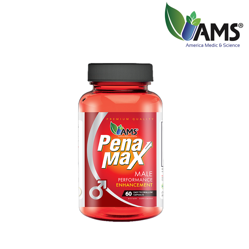 AMS® PenaMax Συμπλήρωμα Διατροφής Για Αύξηση και Απόδοση Της Σεξουαλικής Επιθυμίας