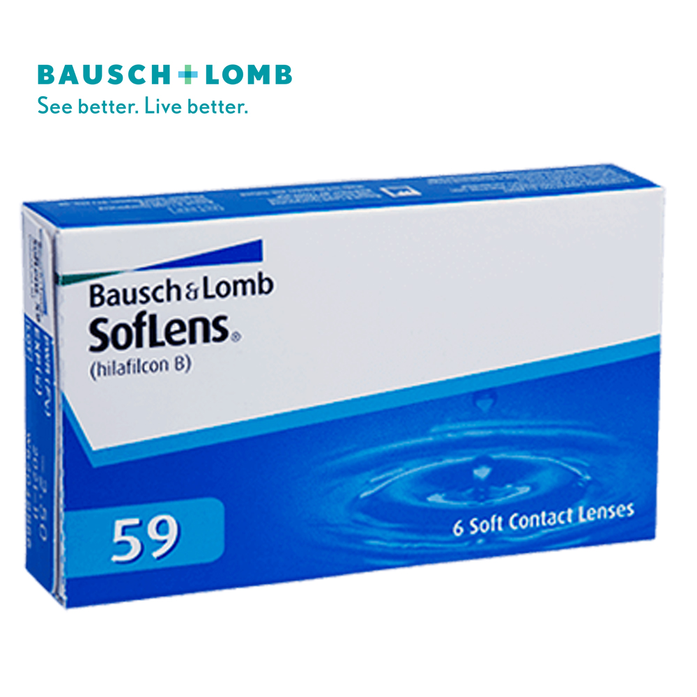 Φακοί Επαφής Μυωπίας Μηνιαίοι SofLens 59 της Bausch & Lomb